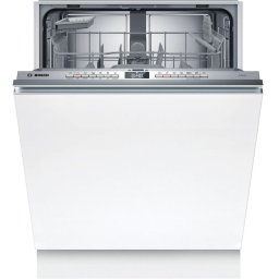 Bosch SMV4HTX00E Beépíthető mosogatógép, bútorlap nélkül 13 teríték, 9 L fogyasztás, 6 program, 46 dB zajszint, D energia, Alsó evőeszköztartó , 60 cm, Digit. kijelző, Automata ajtónyitás nélkül