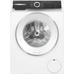 Bosch WGH256A0BY Elöltöltős mosógép A Energiaosztály, 10 kg, Normál mélység, 1600 fordulat/perc, Centrifugálási zajszint: 74 dB, Inverter motor nélkül, Gőzfunkcióval
