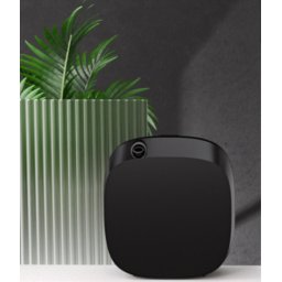 Aroma diffúzor, illatosító berendezés, Bluetooth Fekete