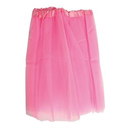 Tüll szoknya, pink, 40 cm