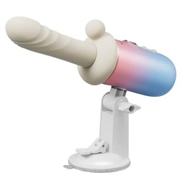Lovense - Spinel lökő-rezgő okos szexgép, 3 feltéttel (APP-os)