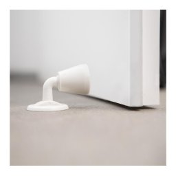 Ajtóütköző és kitámasztó gumi - fehér