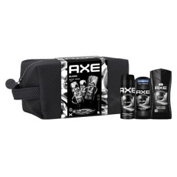 AXE Karácsonyi ajándékcsomag férfiaknak neszeszerrel, AXE "Black"