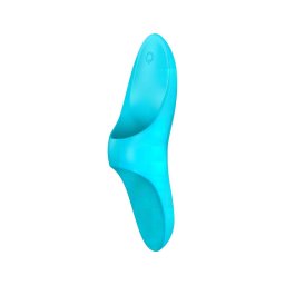 Satisfyer Teaser - akkus, vízálló ujjvibrátor (türkiz)