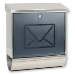 BURG WACHTER Lucca Set 37130 újságtartós INOX postaláda