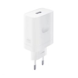 REALME SUPERVOOC hálózati töltő USB aljzat (45W, gyorstöltő) FEHÉR