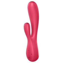 Satisfyer Mono Flex – App-vezérelt vibrátor (piros)