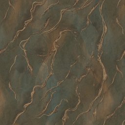 Long River zöld/arany márványmintás tapéta 30200-8