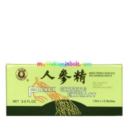 Panax Ginseng Extract ivóampulla 10 db 10 ml, méz, méhpempő, panax ginzeng gyökér - Dr. Chen