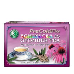Pre-Cold-Flu tea 20 db filter, Echinacea és gyömbér - Dr. Chen