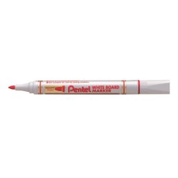 PENTEL Táblamarker, 2 mm, kúpos hegy, PENTEL, piros