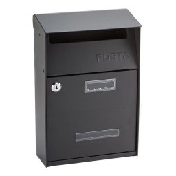 Supra utcai postaláda (fekete)