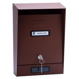 SILMEC 10201.69 utcai postaláda (barna)