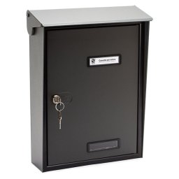SILMEC 10215.84 utcai postaláda (fekete)