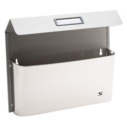 SILMEC 41?515.9007 szórólaptartó / reklámanyag tartó (szürke-inox)