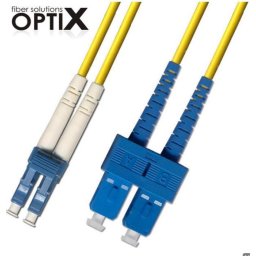 OPTIX LC/UPC-SC/UPC optikai patch kábel 09/125 1m G657A