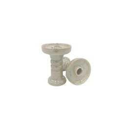 El Nefes mini porcelán phunnel vízipipa kerámia - márvány szürke (1)