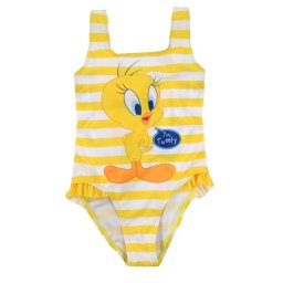 Bolondos Dallamok Tweety gyerek fürdőruha, úszó 6 - 8 év / 116 - 128 cm
