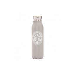 Fémkulacs - Yantra 600 ml - Szürke - Bodhi