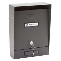 SILMEC 10202.84 univerzális postaláda (fekete)