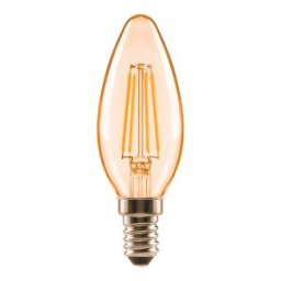 Led Classic B 33 Filament 4.2W 2400K Gold E14