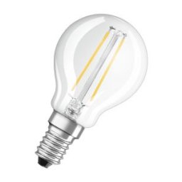 Led Classic P 25 Filament 2.5W 827 Clear E14