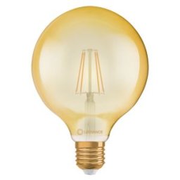 Led Globe 80 50 Filament 7W 2400K Gold E27