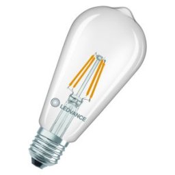 LED Classic Edison 40 Filament P 3.4W 827 Clear E27