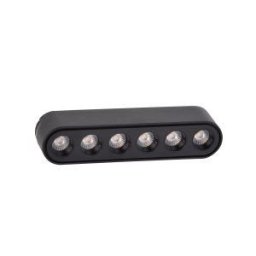 SLIM TRACK LIGHT Fekete Mágneses sínes Led lámpa CCT Ledes 6W 600lm 2700-6500K