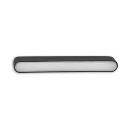 SLIM TRACK LIGHT Fekete Mágneses sínes Led lámpa Ledes 12W 566lm 3000K