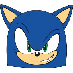 Sonic a sündisznó Blue Blur gyerek sapka 54 cm