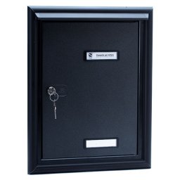 SILMEC 10690.84 beépíthető postaláda ajtó (fekete)