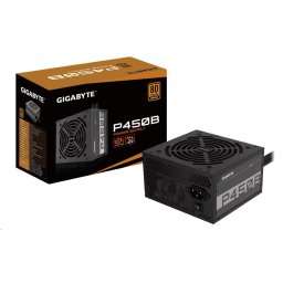 GIGABYTE P450B tápegység, 450W, 80plus bronz, 12 cm-es ventilátorral