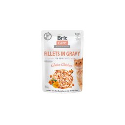 Brit Care Cat Fillets in Gravy Choice Chicken 85 g