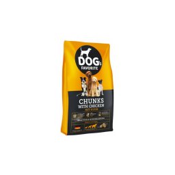 Dog’s Favorite Chunks with Chicken 15 kg