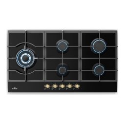 Klarstein Victoria Chef Edition, gáz főzőlap, 5 zóna (DSM-Vic-Chef.Ed-5 BK)
