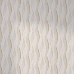 Elite elegáns nagy ívű - arany - bézsbarna lágy hullámmintás 106cm tapéta 27019-3