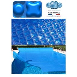 Blue OXO 500 szolártakaró téglalap 4m x 8m medencéhez 500 mikron AS-172313