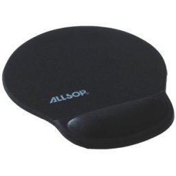 Allsop gél egérpad fekete, 30 mm-es csuklótámasz