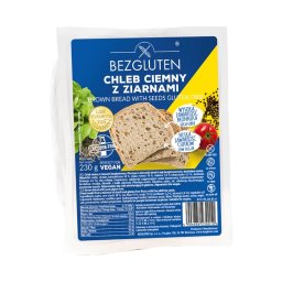 Bezgluten gluténmentes magvas barna kenyér 230g