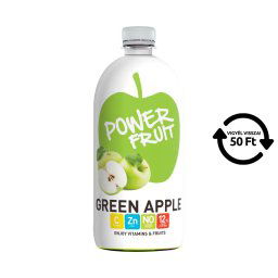 Power Fruit Zöldalma ital VIGYÉL VISSZA flakonban 750ml