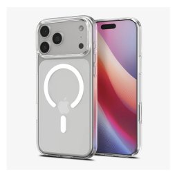SPIGEN LIQUID CRYSTAL MAGSAFE szilikon telefonvédő (ütésállóság, légpárnás sarok, MagSafe) ÁTLÁTSZÓ Apple iPhone 17 Pro