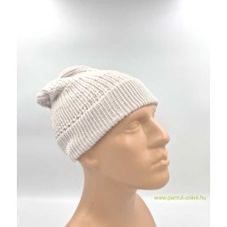 Latte kötött sapka széles passzéval