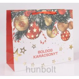 Karácsonyi gömbök dísztasak 23x18x10 cm
