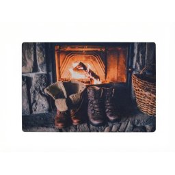 Karácsonyi lábtörlő RUSTIC WELCOME 38x58 cm - több változatban Változat: Cipők