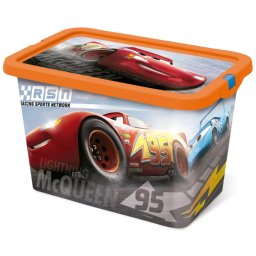 Disney Verdák Future Race műanyag tároló doboz - 7 L