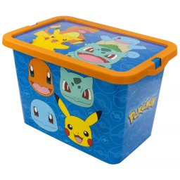 Pokémon Rock műanyag tároló doboz - 7 L