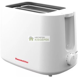 HAUSMEISTER HM6562W 2 SZELETES KENYÉRPIRÍTÓ 750W FEHÉR