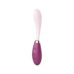 Satisfyer G-Spot Flex 3 - akkus G-pont vibrátor (pink-vörös)