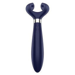 Satisfyer Endless Fun - akkus, vízálló párvibrátor (kék)